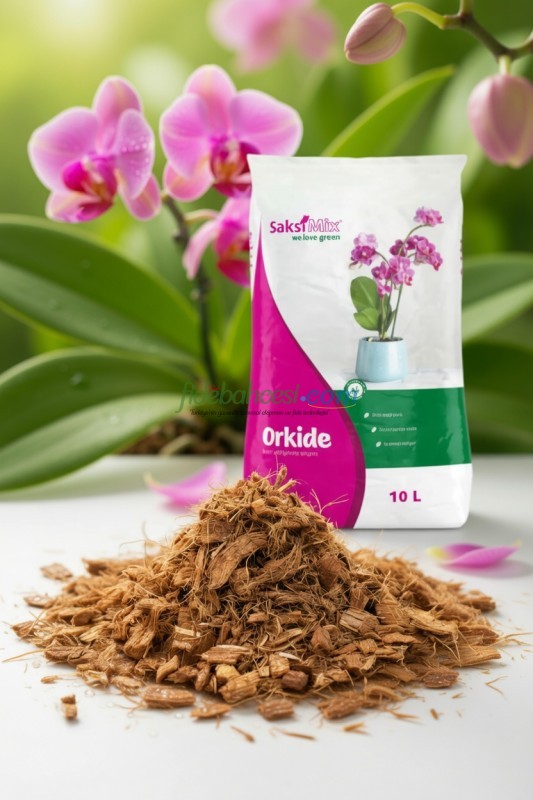 Saksı Mix 10 L Orkide Toprağı Özel Karışım ürününe ait görsel 2