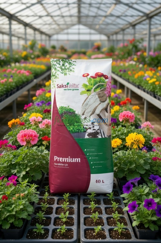 Saksı Mix 40 Lt  Saksı Toprağı